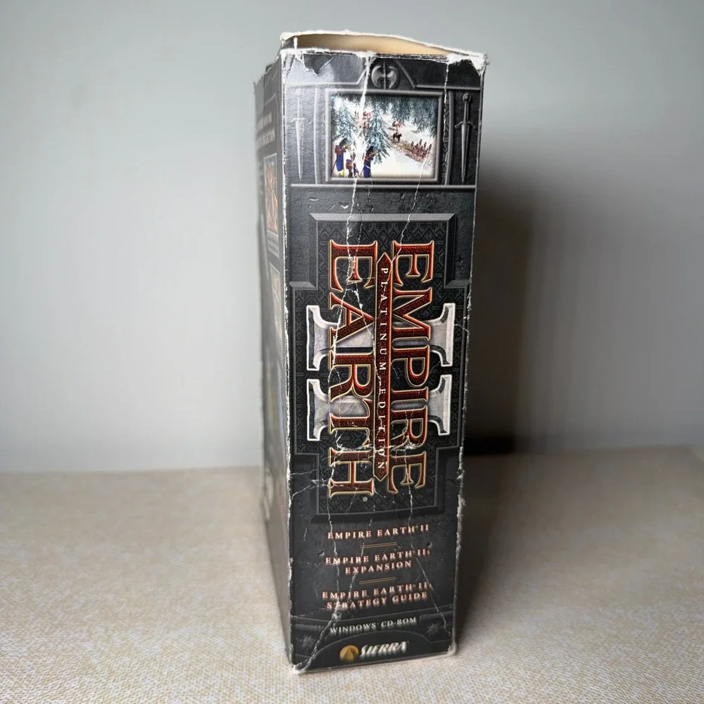 Empire Earth II Platinum Edition PC Game Age of Empires II Bundle‎ Big Box RTS